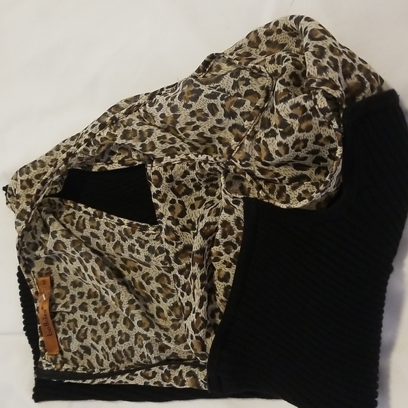 Leopard print Sweater tank - Picture 7 of 7